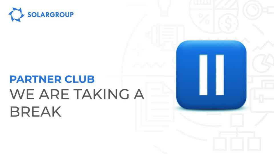 Partner club: We are taking a break