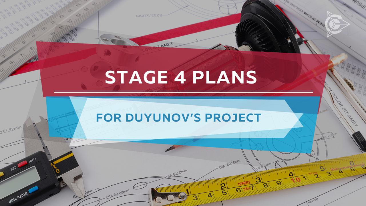 Pavel Filippov: plans for project stage 4