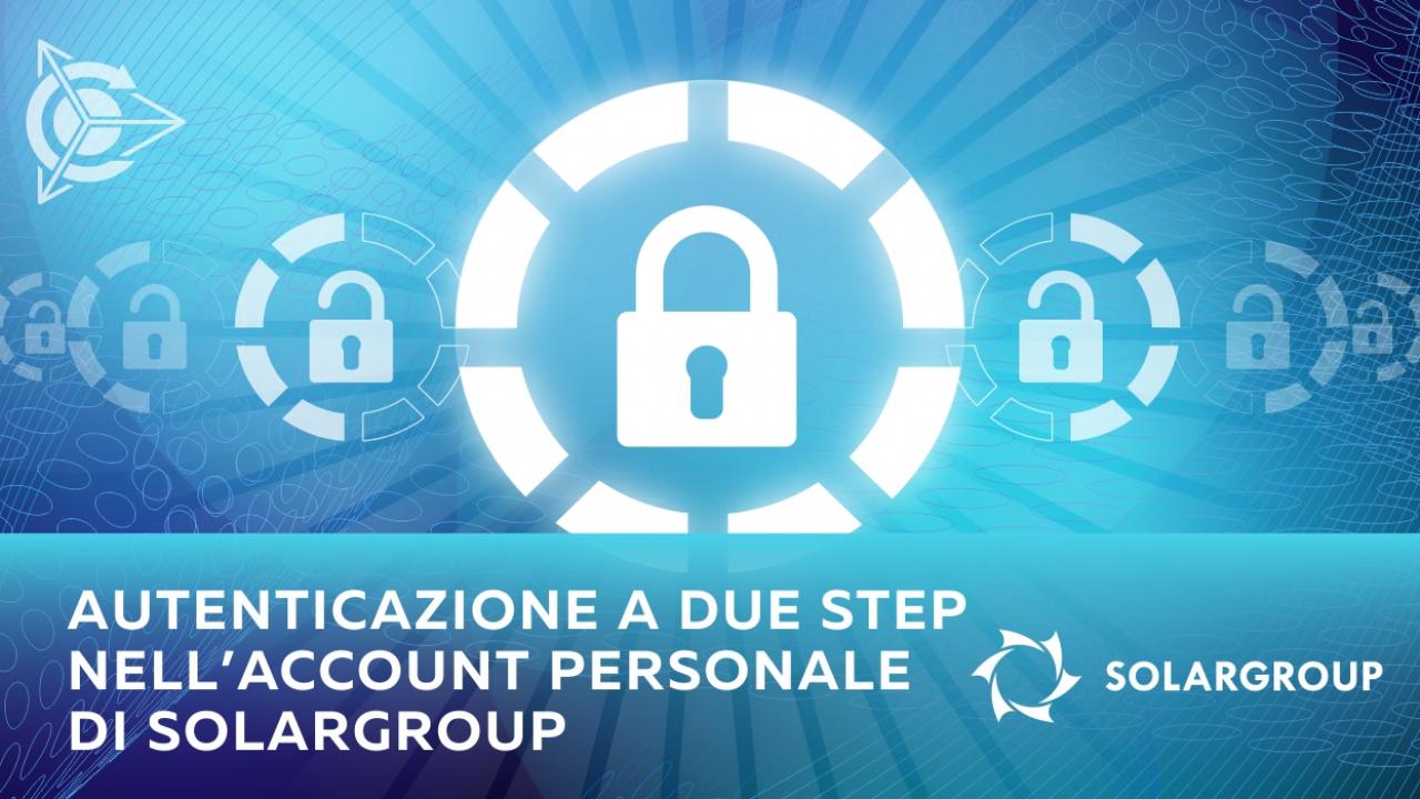 Autenticazione a due step nell’account personale