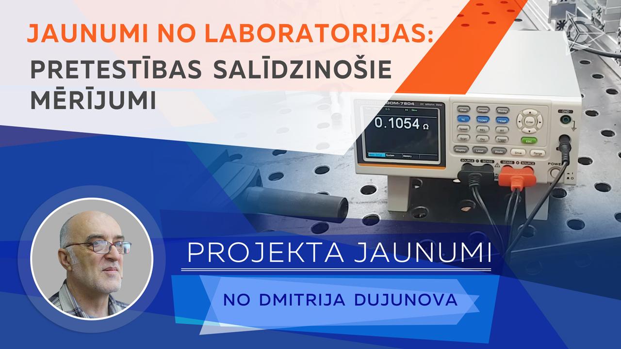 Jaunumi no pārbaužu laboratorijas: pretestības salīdzinošie mērījumi