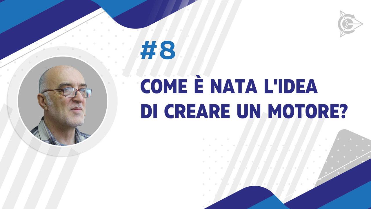 Come è nata l'idea di creare un motore "non magnetico"?