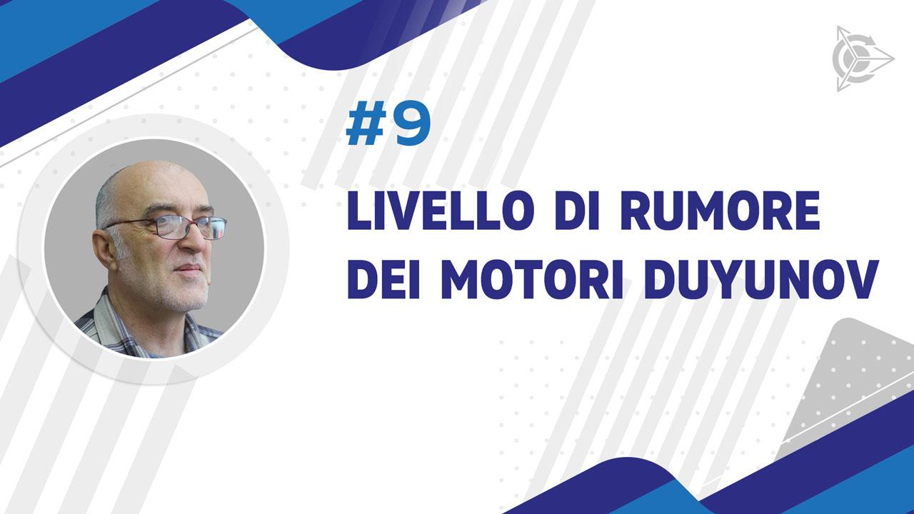 Livello di rumore dei motori Duyunov