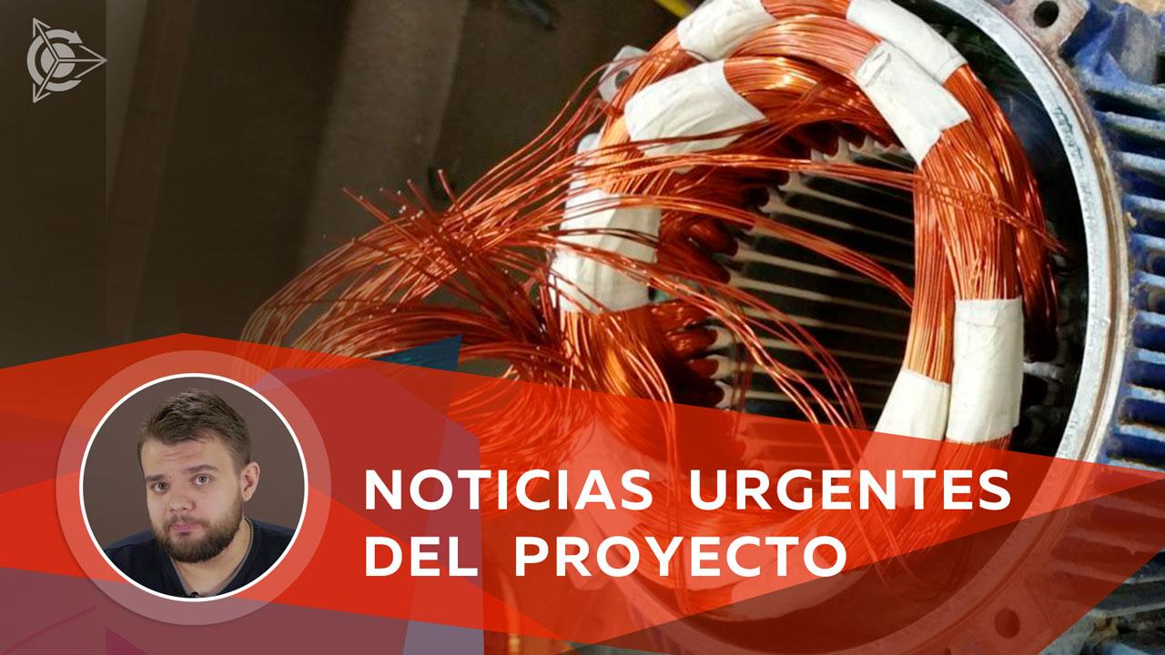 Noticias urgentes del proyecto