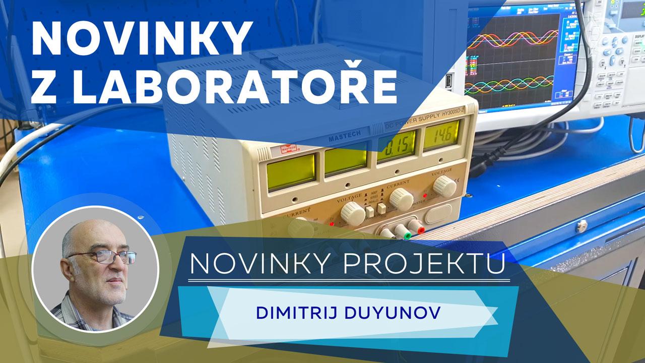 Dimitrij Duyunov: novinky z laboratoře