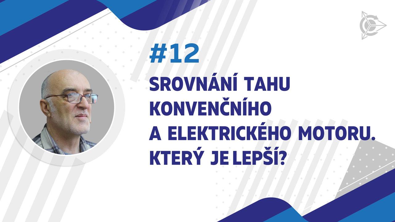 O tažné síle konvenčního a elektrického motoru