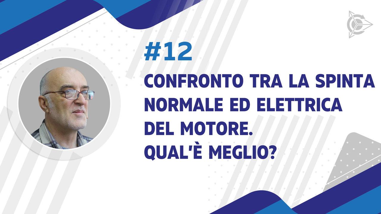 Sulla spinta del motore convenzionale ed elettrico