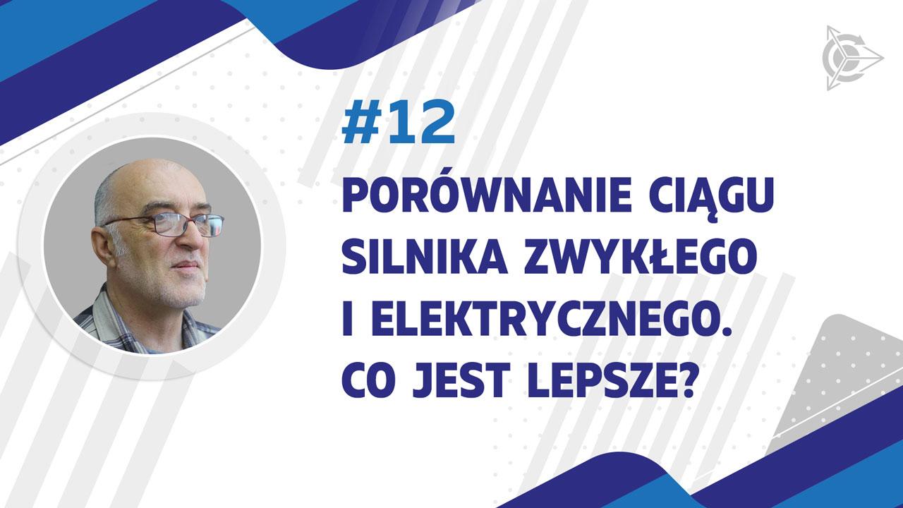 O ciągu silnika zwykłego i elektrycznego