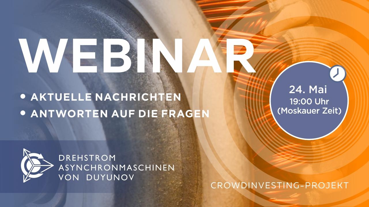 Duyunov-Projekt: wichtige Nachrichten und Ereignisse der Gesellschaft. Antworten auf die Fragen Webinar