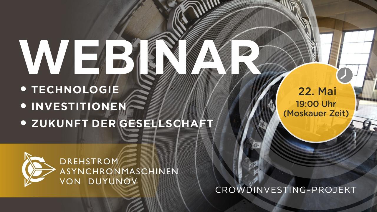 Präsentation vom Duyunov-Projekt: über die Technologie, Investitionen und die Zukunft der Gesellschaft