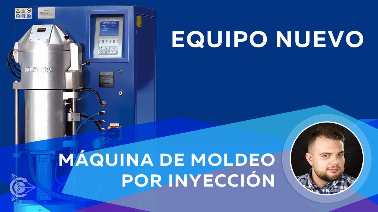 Equipo nuevo: máquina de moldeo por inyección