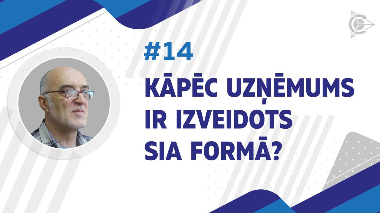 Kāpēc uzņēmums ir izveidots SIA formā?