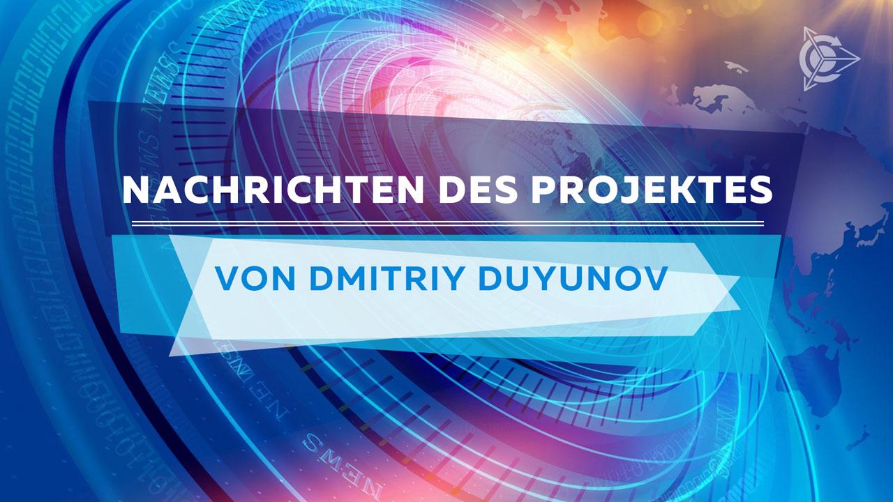 Die Neuigkeiten zum Projekt von Dmitriy Duyunov