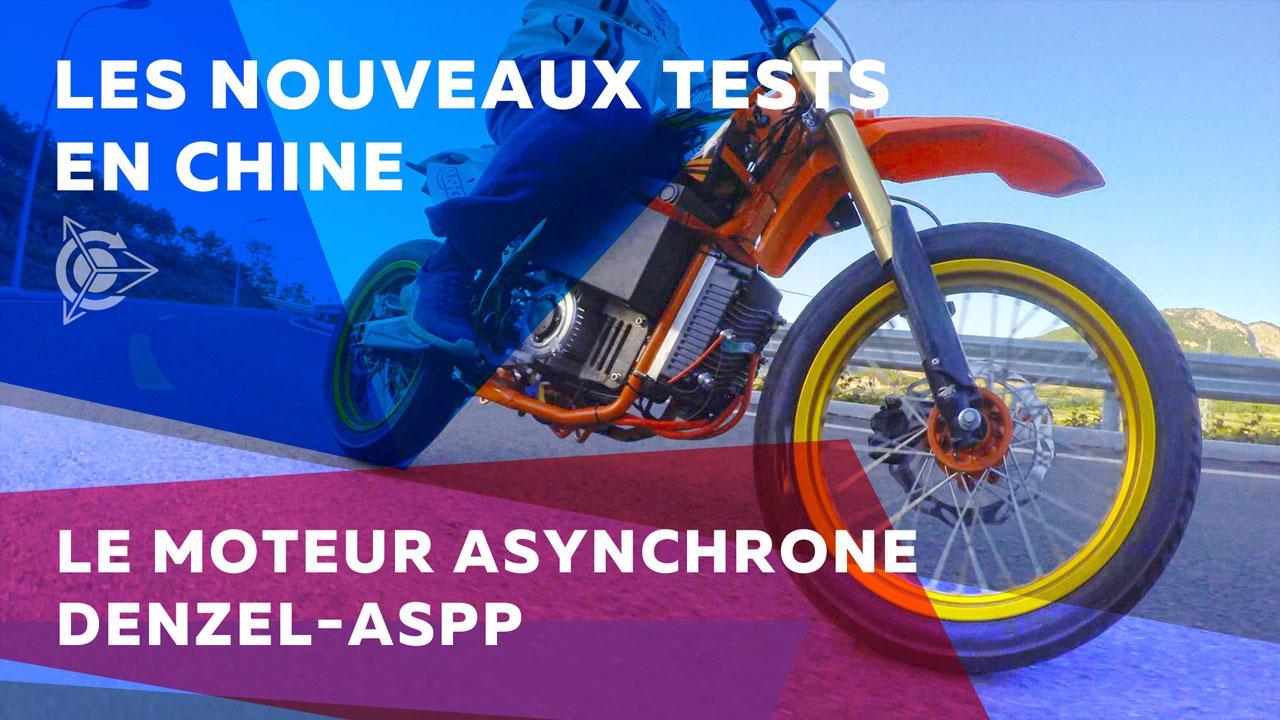 Les nouveaux tests en Chine. Le moteur asynchrone Denzel-ASPP