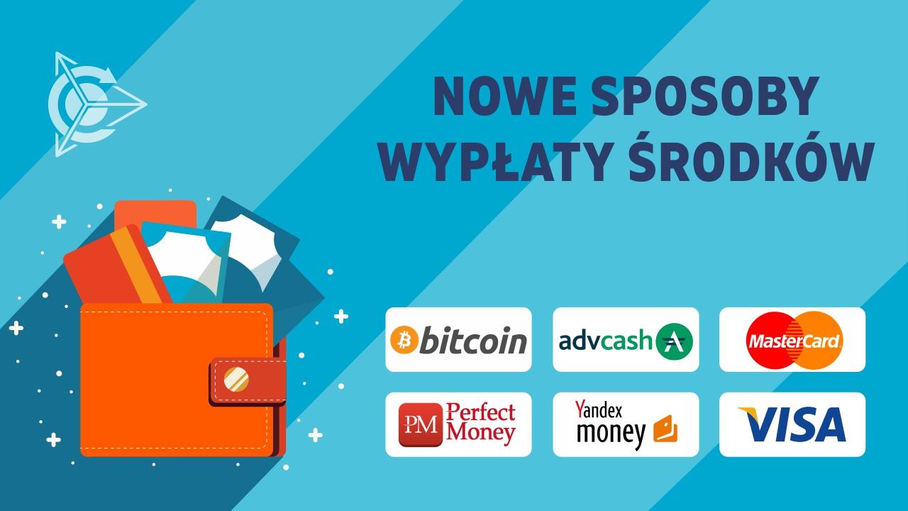 Na koncie prywatnym są już dostępne nowe sposoby wypłaty środków