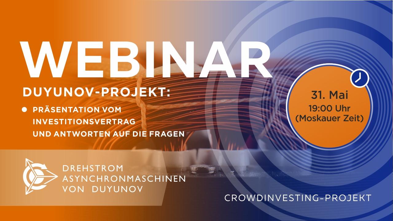 Duyunov-Projekt: Präsentation vom  Investitionsvertrag und Antworten auf die Fragen