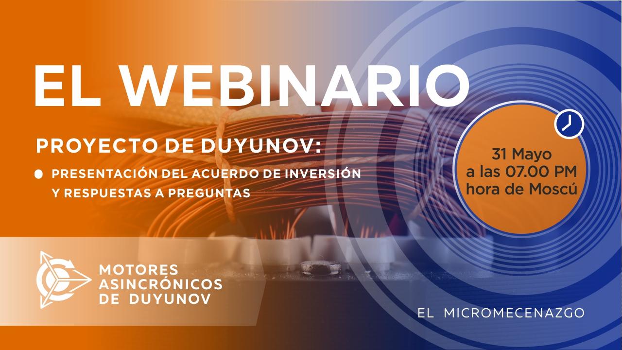 Proyecto de Duyunov: presentación del acuerdo de inversión y respuestas a preguntas