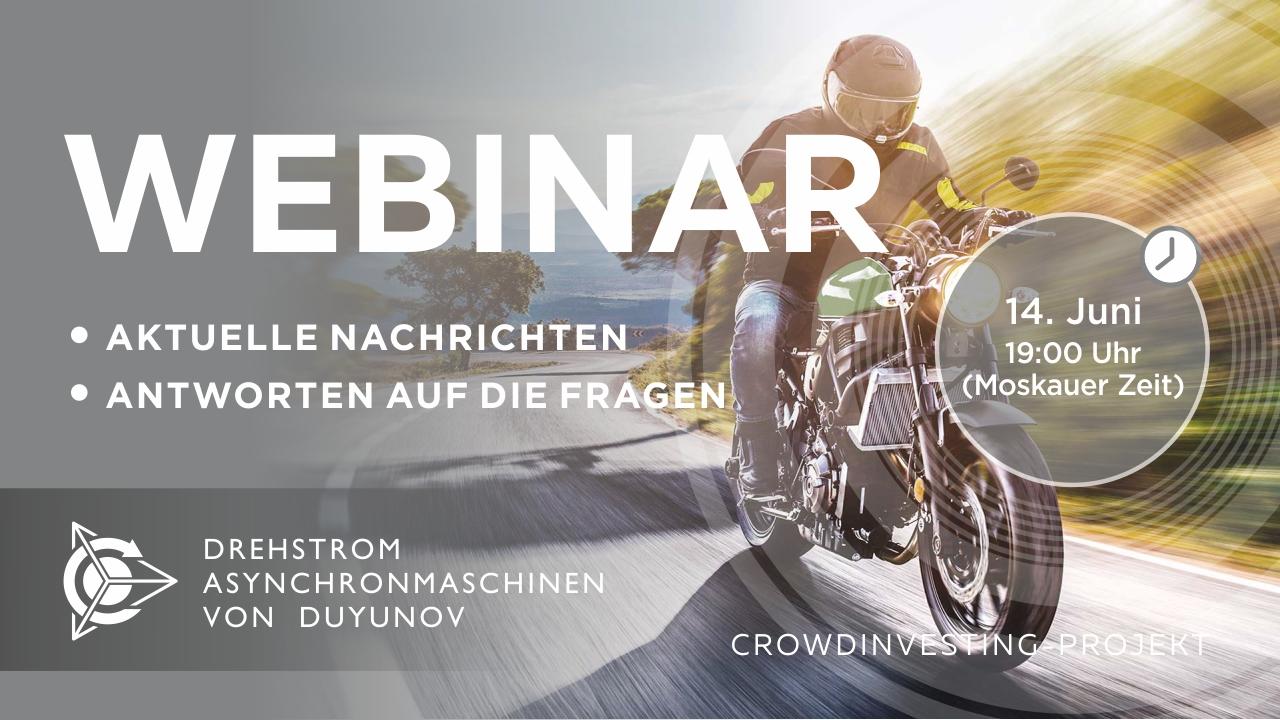 Duyunov-Projekt: wichtige Nachrichten und Ereignisse der Gesellschaft. Antworten auf die Fragen Webinar