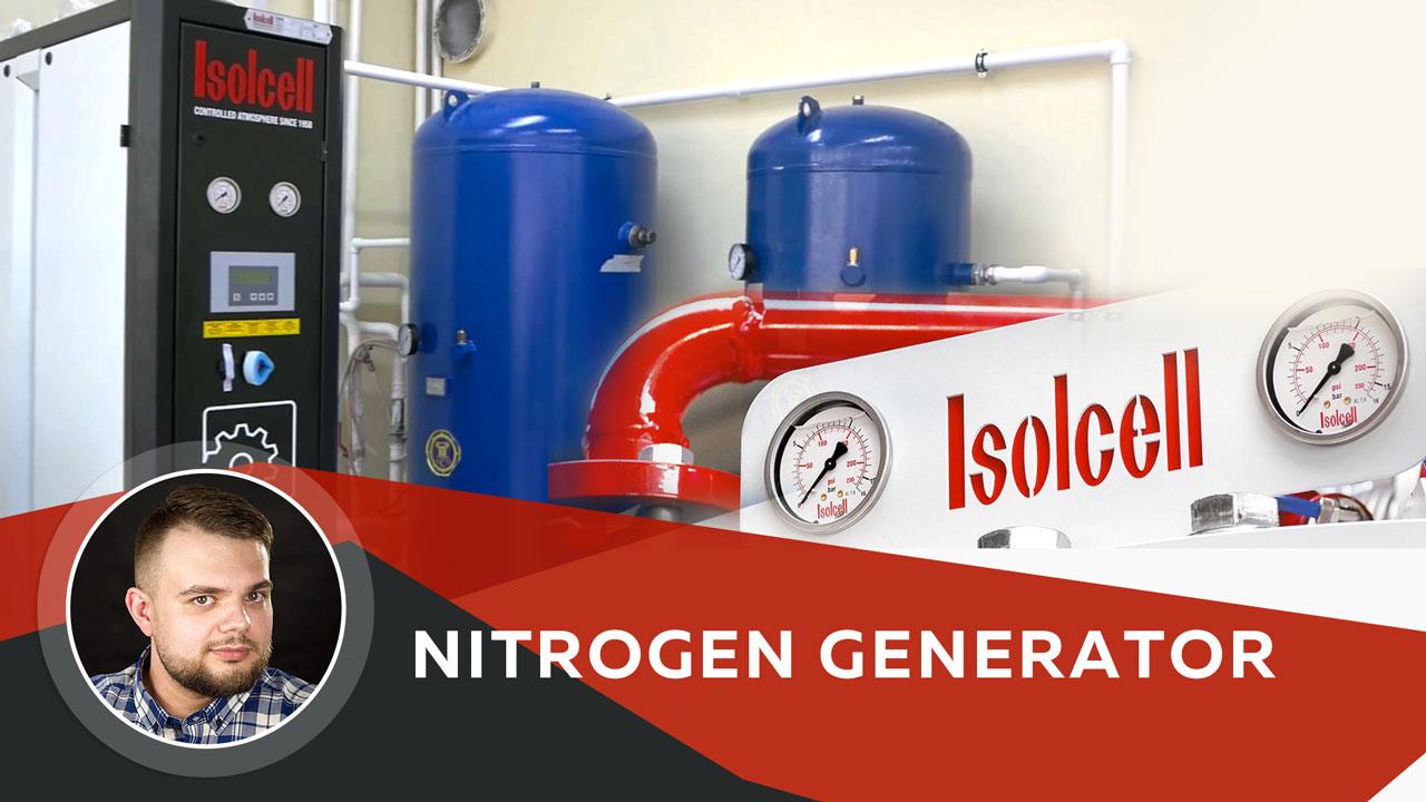 The project work routine. Nitrogen generator