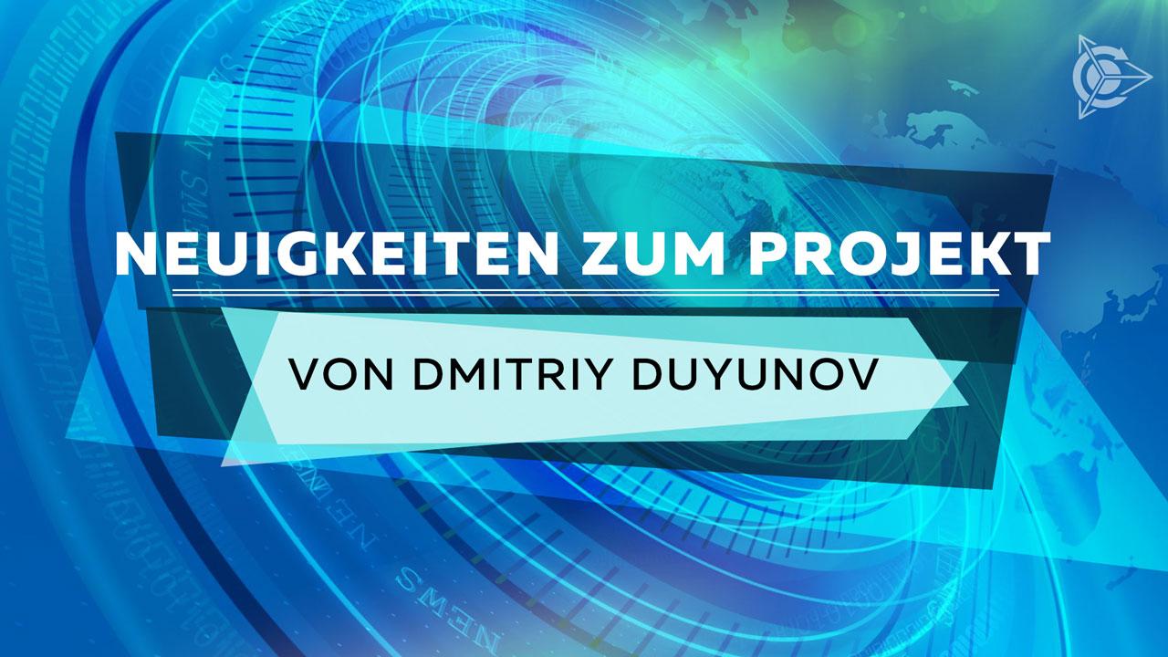 Neuigkeiten zum Projekt von Dmitriy Duyunov