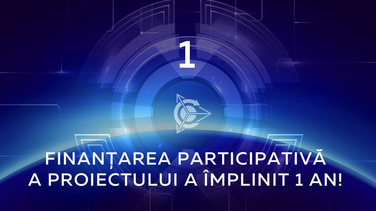 Finanțarea participativă a proiectului a împlinit 1 an!