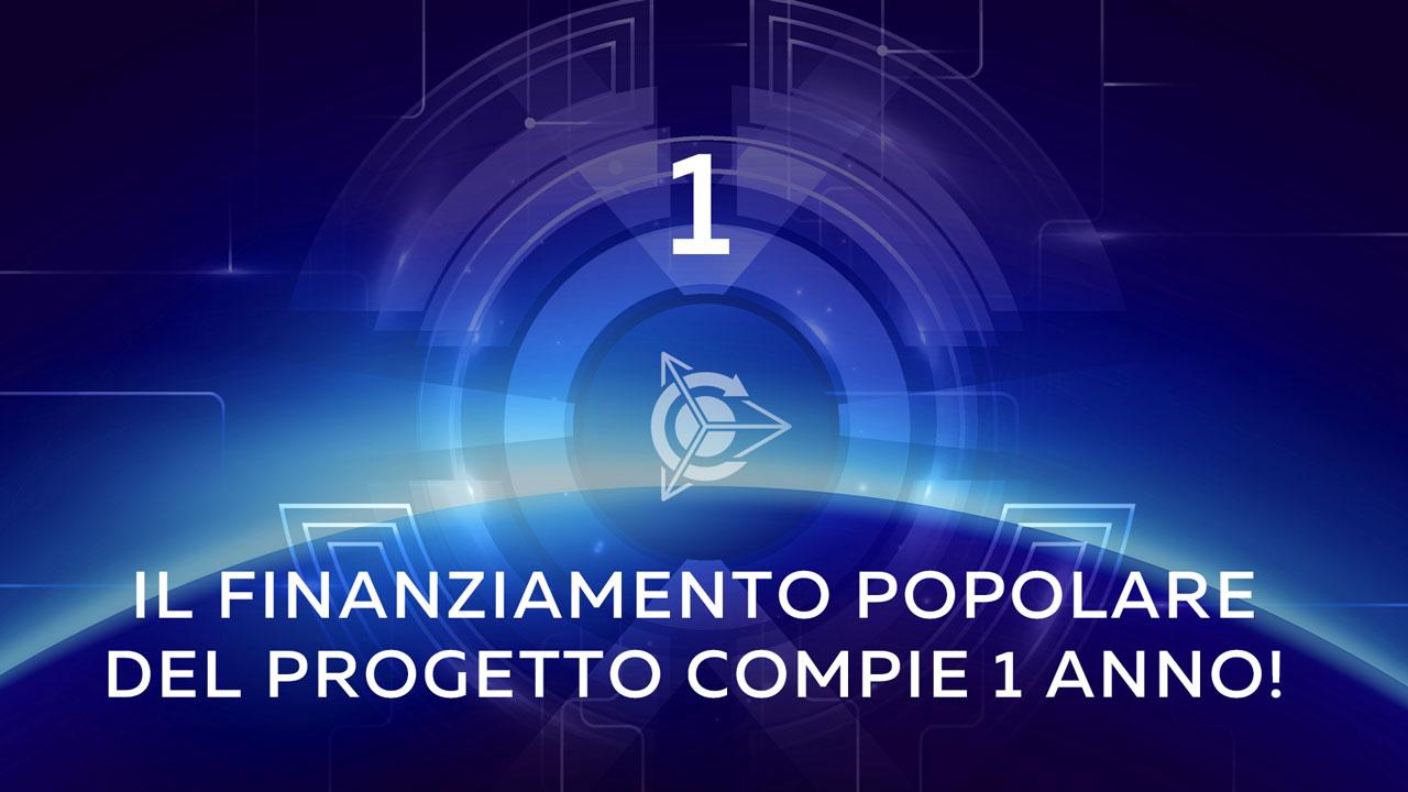 Il finanziamento popolare del progetto compie 1 anno!