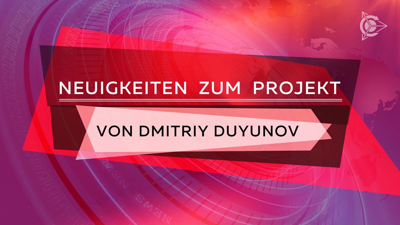 Neuigkeiten zum Projekt von Dmitriy Duyunov