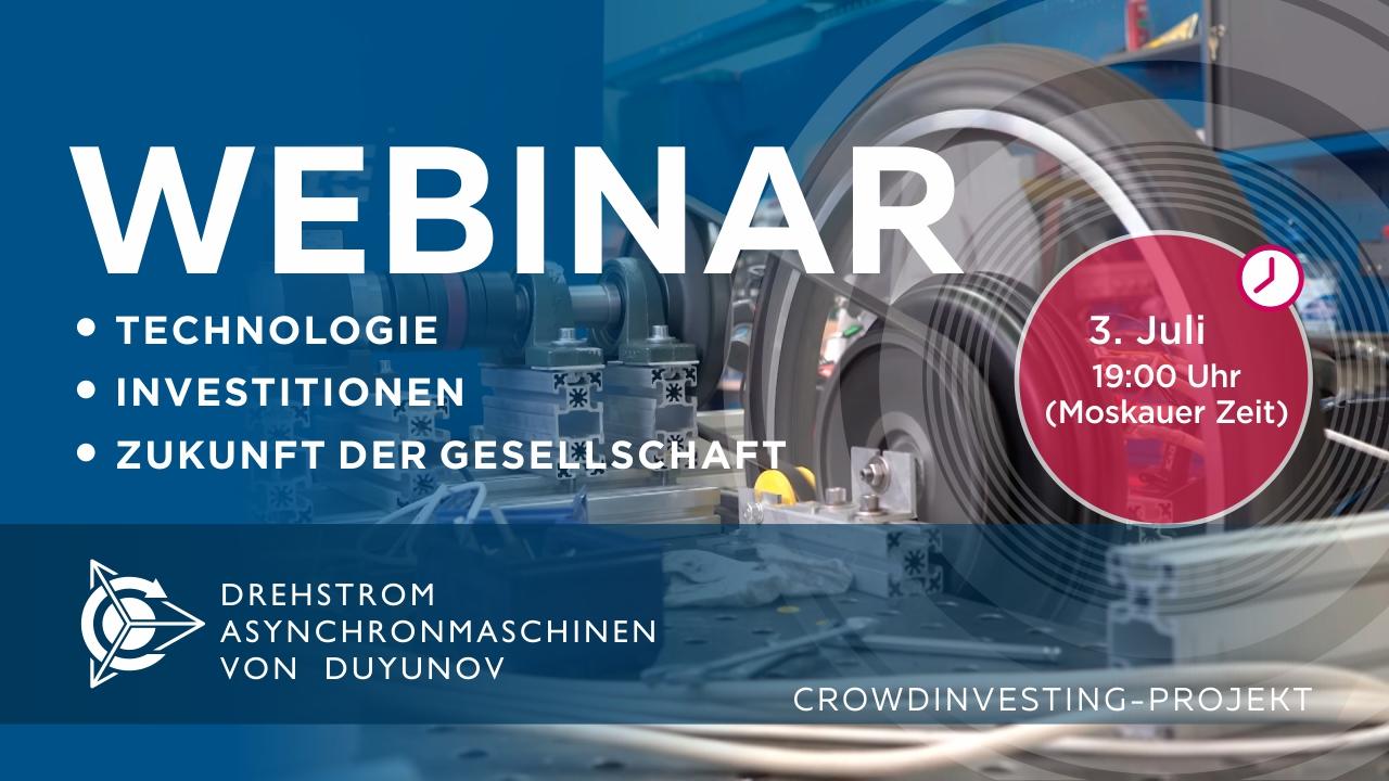 Präsentation vom Duyunov-Projekt: über die Technologie, Investitionen und die Zukunft der Gesellschaft