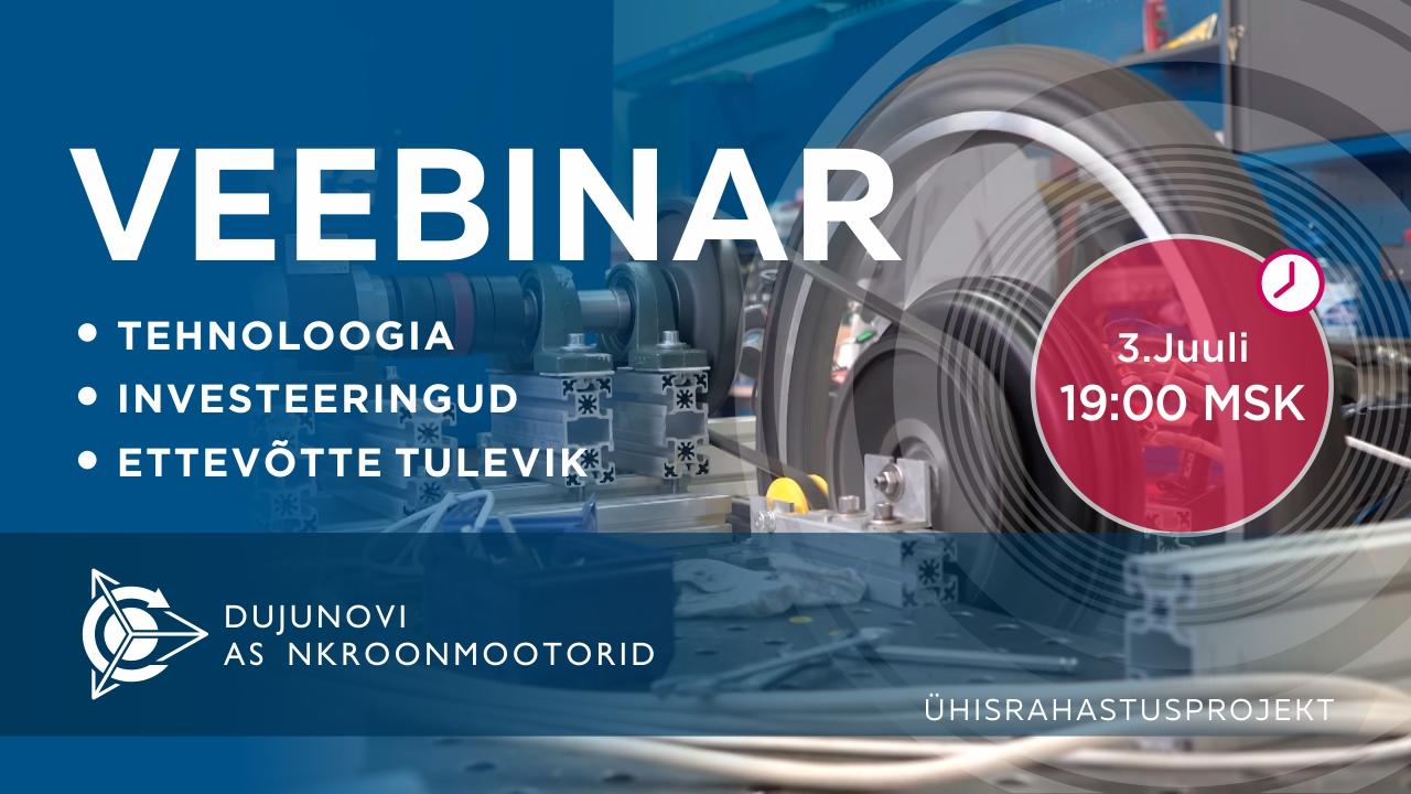 Dujunovi projekti presentatsioon: tehnoloogiast, investeerimisest ja ettevõtte tulevikust