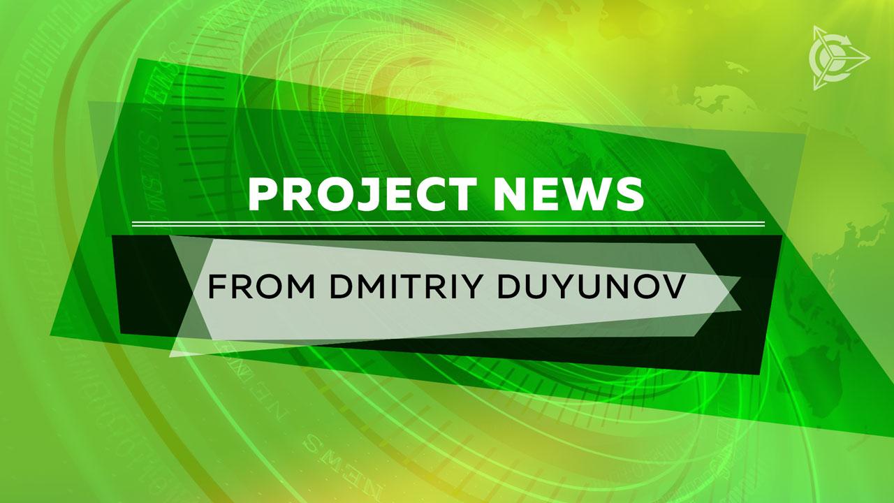 Project news from Dmitriy Duyunov