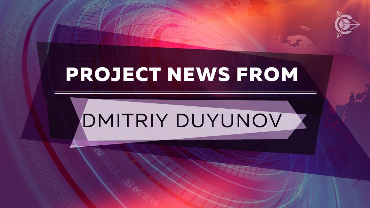 Project news from Dmitriy Duyunov