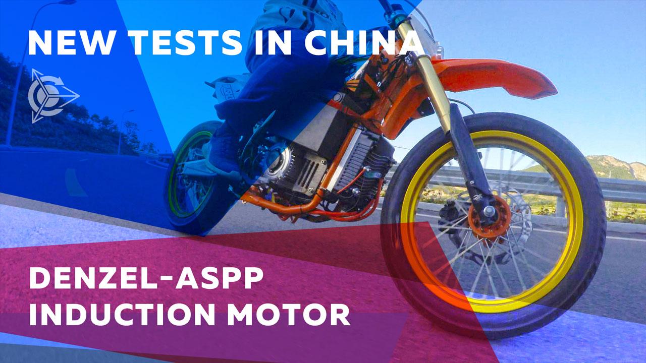 New tests in China. Denzel-ASPP induction motor