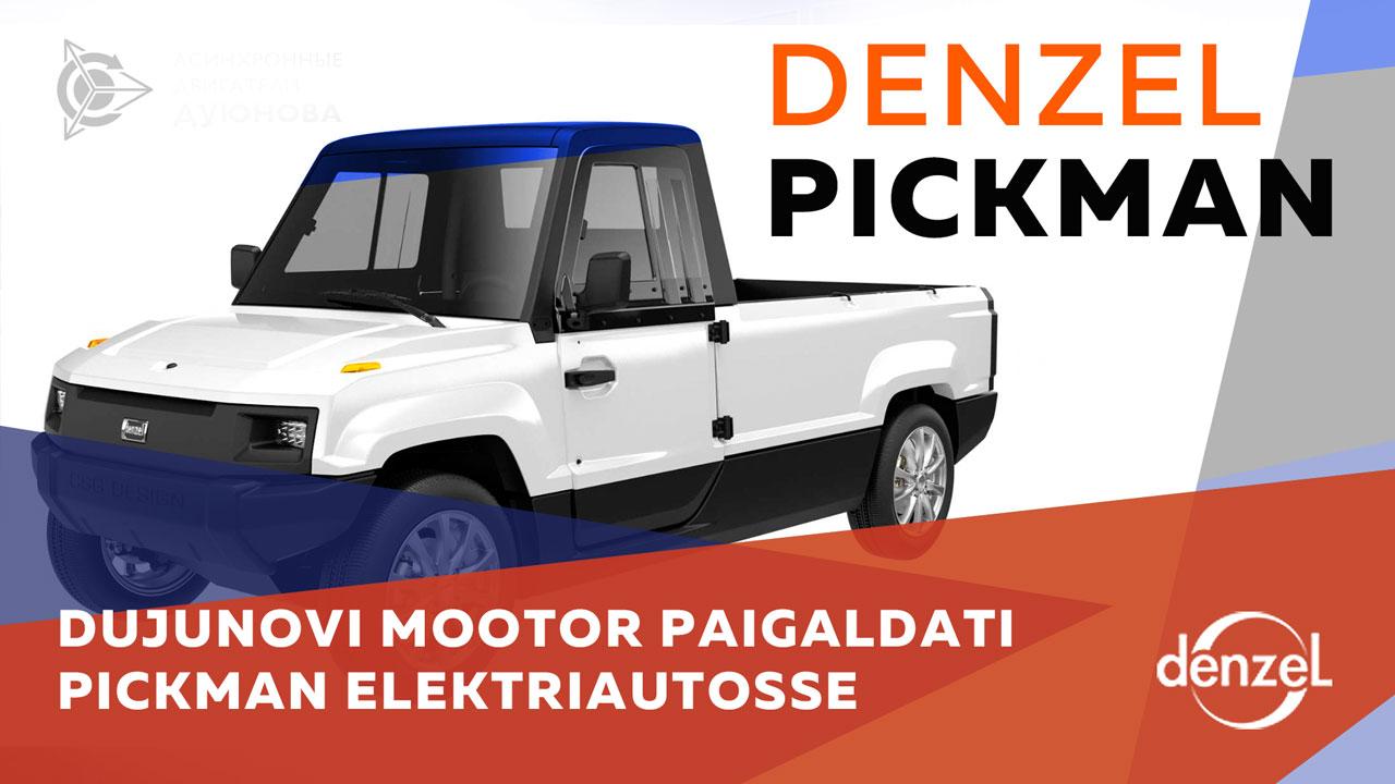 Dujunovi mootor paigaldati Pickman elektriautosse