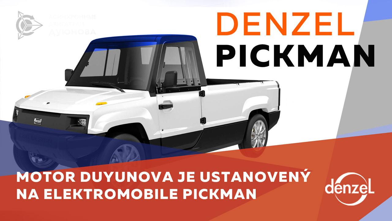 Motor Duyunova je nainštalovaný v elektromobile Pickman