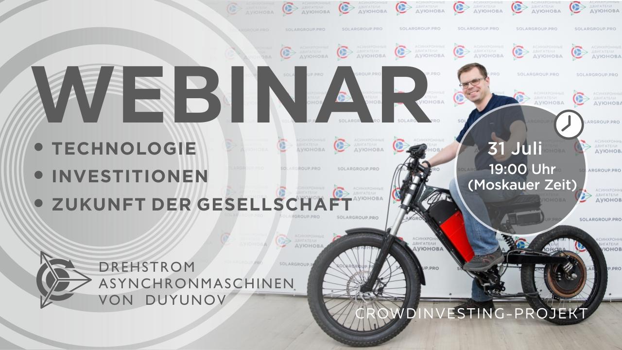 Präsentation vom Duyunov-Projekt: über die Technologie, Investitionen und die Zukunft der Gesellschaft