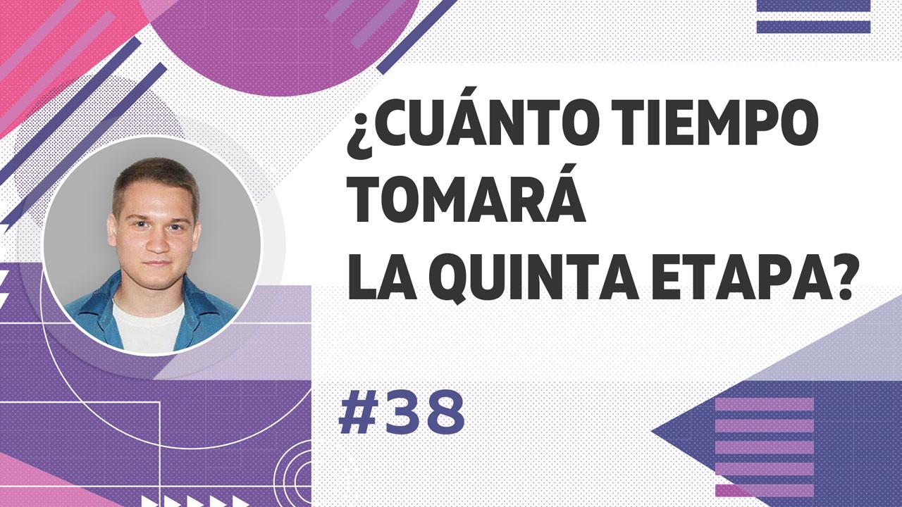 ¿Cuánto tiempo tomará la fase de desarrollo 5 del proyecto?