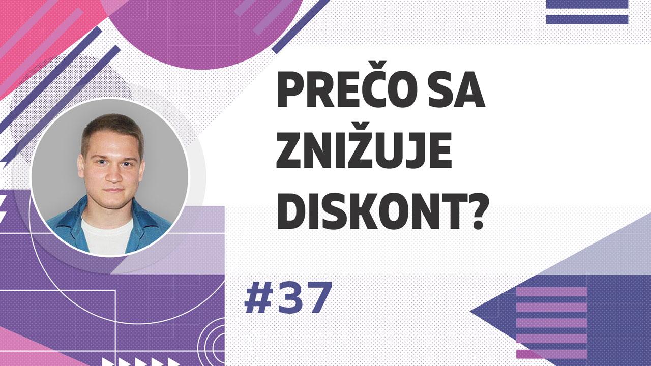 Prečo sa rozvojom projektu znižuje diskont?