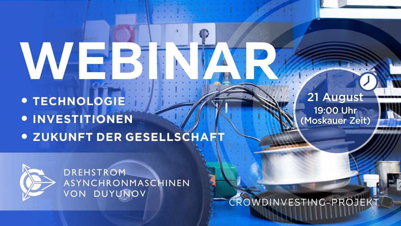 Präsentation vom Duyunov-Projekt: über die Technologie, Investitionen und die Zukunft der Gesellschaft