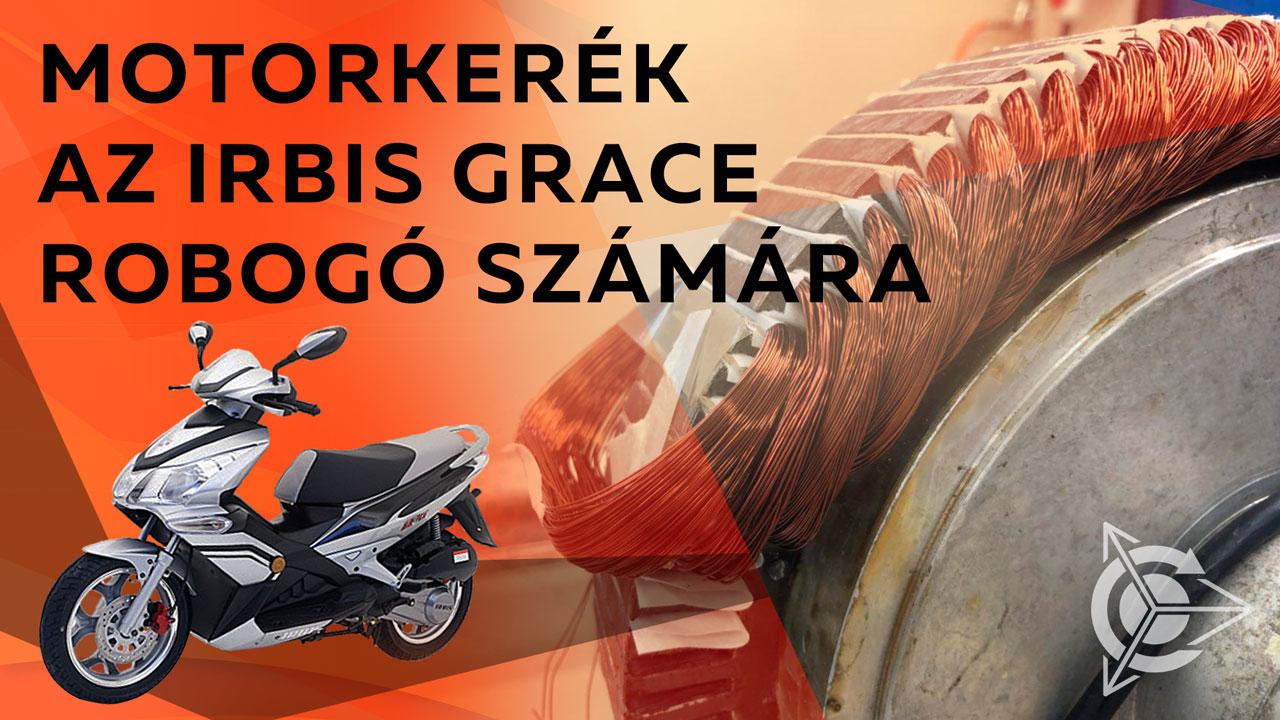 Motorkerék az Irbis Grace robogó számára