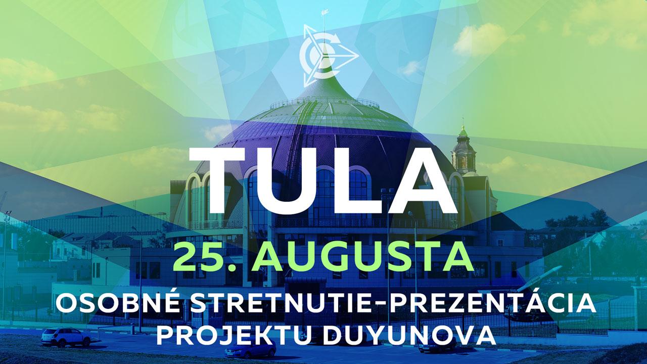 Stretnutie-prezentácia projektu Duyunova v meste Tula!