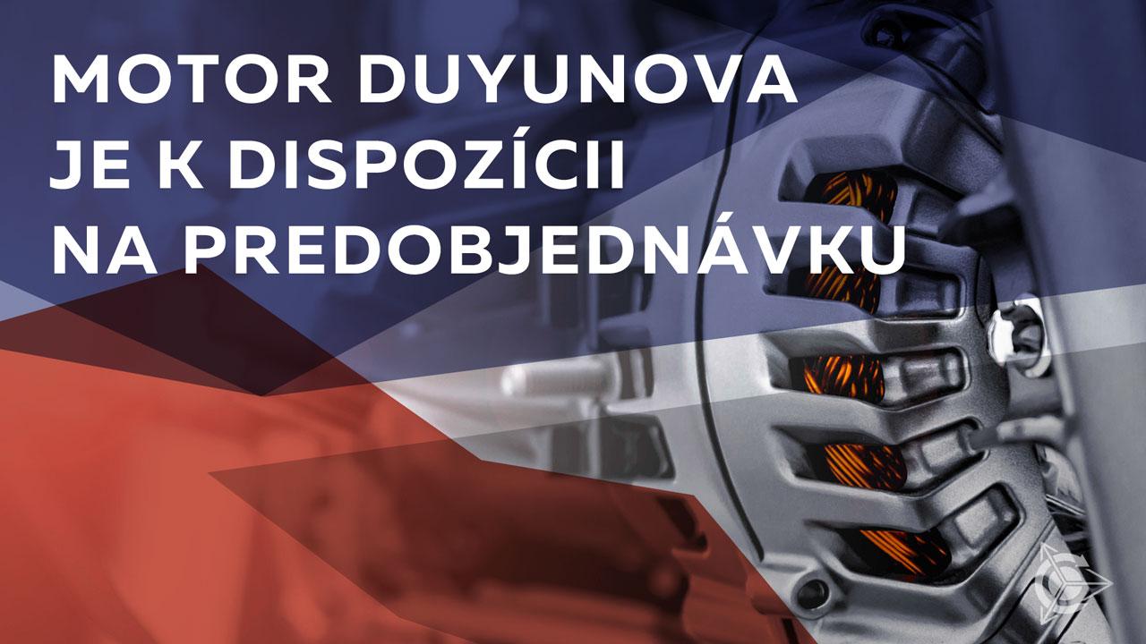 Motor DA-90S je k dispozícii na predobjednávku