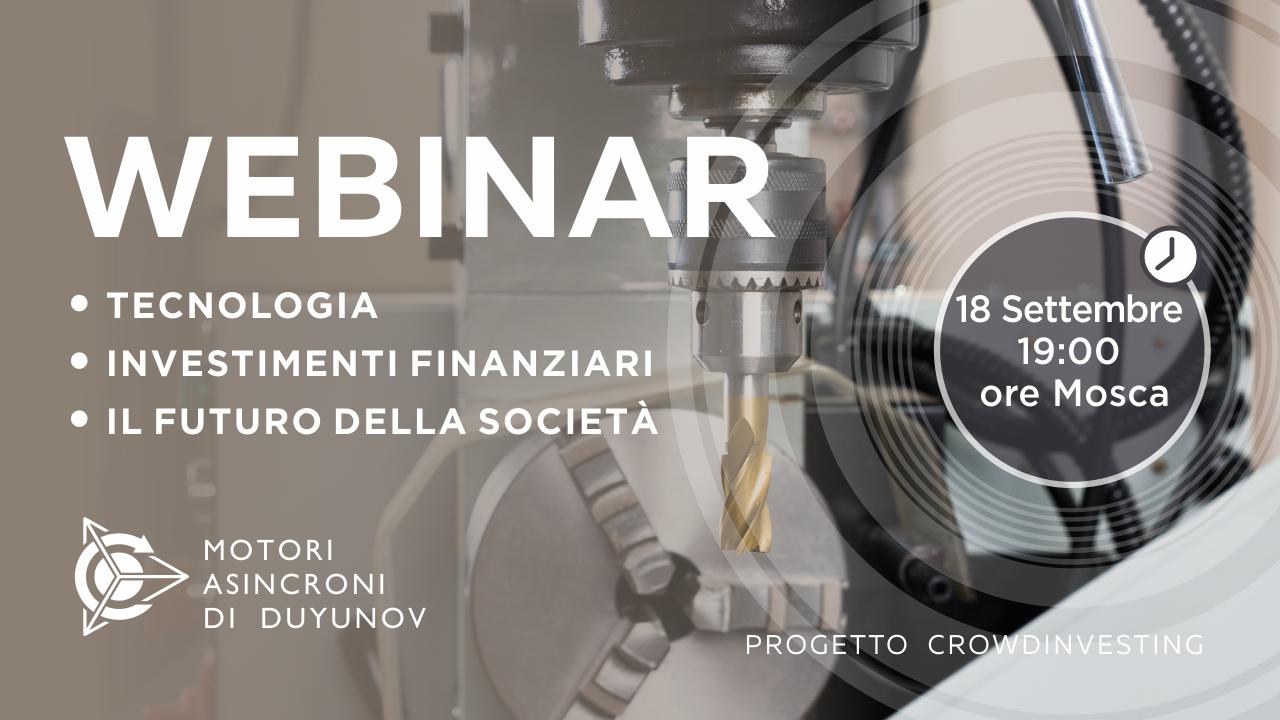 Presentazione del progetto di Duyunov: sulla tecnologia, gli investimenti e il futuro dell'azienda