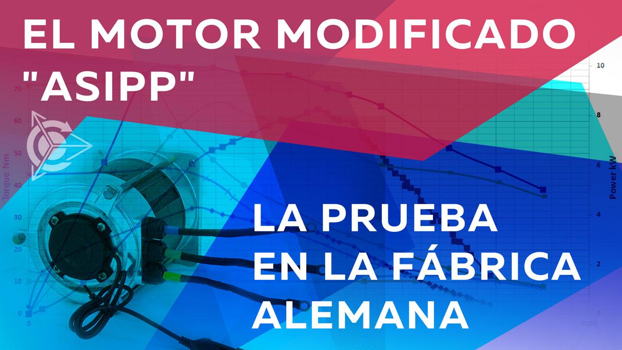 Victor Arestov: la prueba de el motor modificado en la fábrica alemana