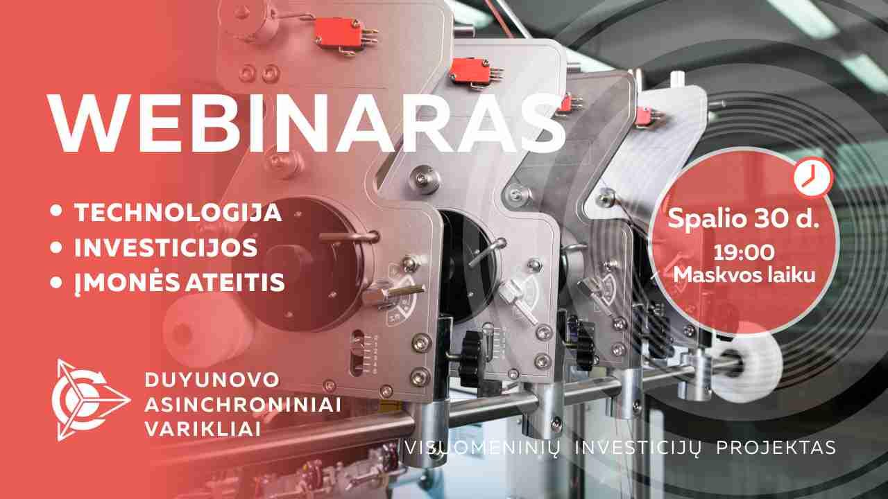 Duyunovo projekto pristatymas: apie technologijas, investicijas ir įmonės ateitį