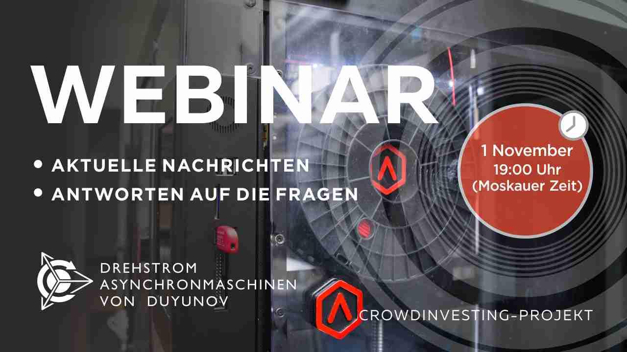 Duyunov-Projekt: wichtige Nachrichten und Ereignisse der Gesellschaft. Antworten auf die Fragen Webinar