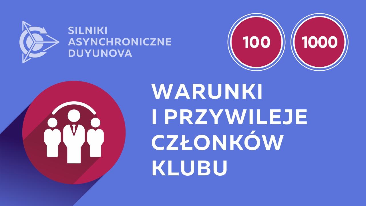 „Klub Założycieli” projektu Duyunova