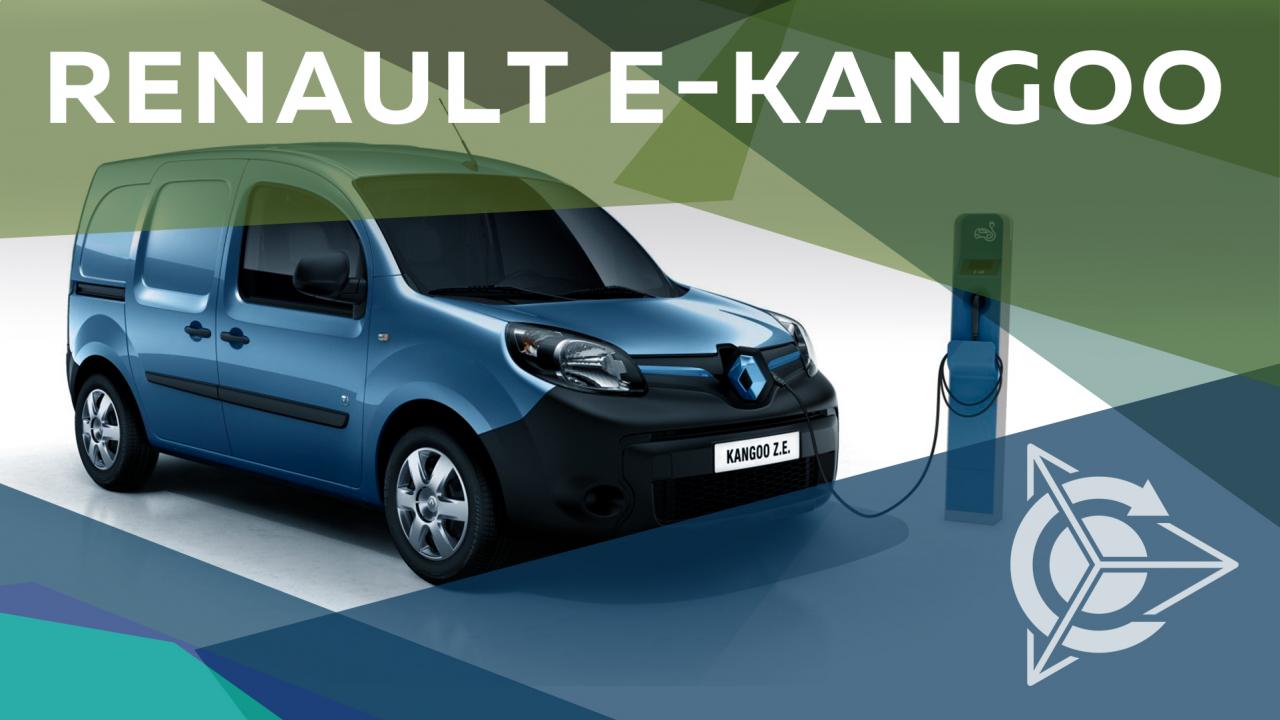 E-Auto RENAULT E-Kangoo 4x4 mit dem Elektromotor nach der „Slawjanka“-Technologie