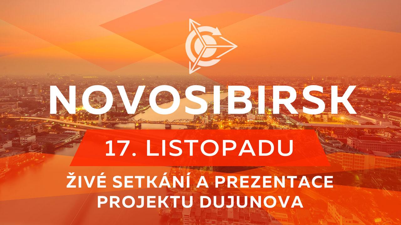 Živé setkání a prezentace projektu v Novosibirsku