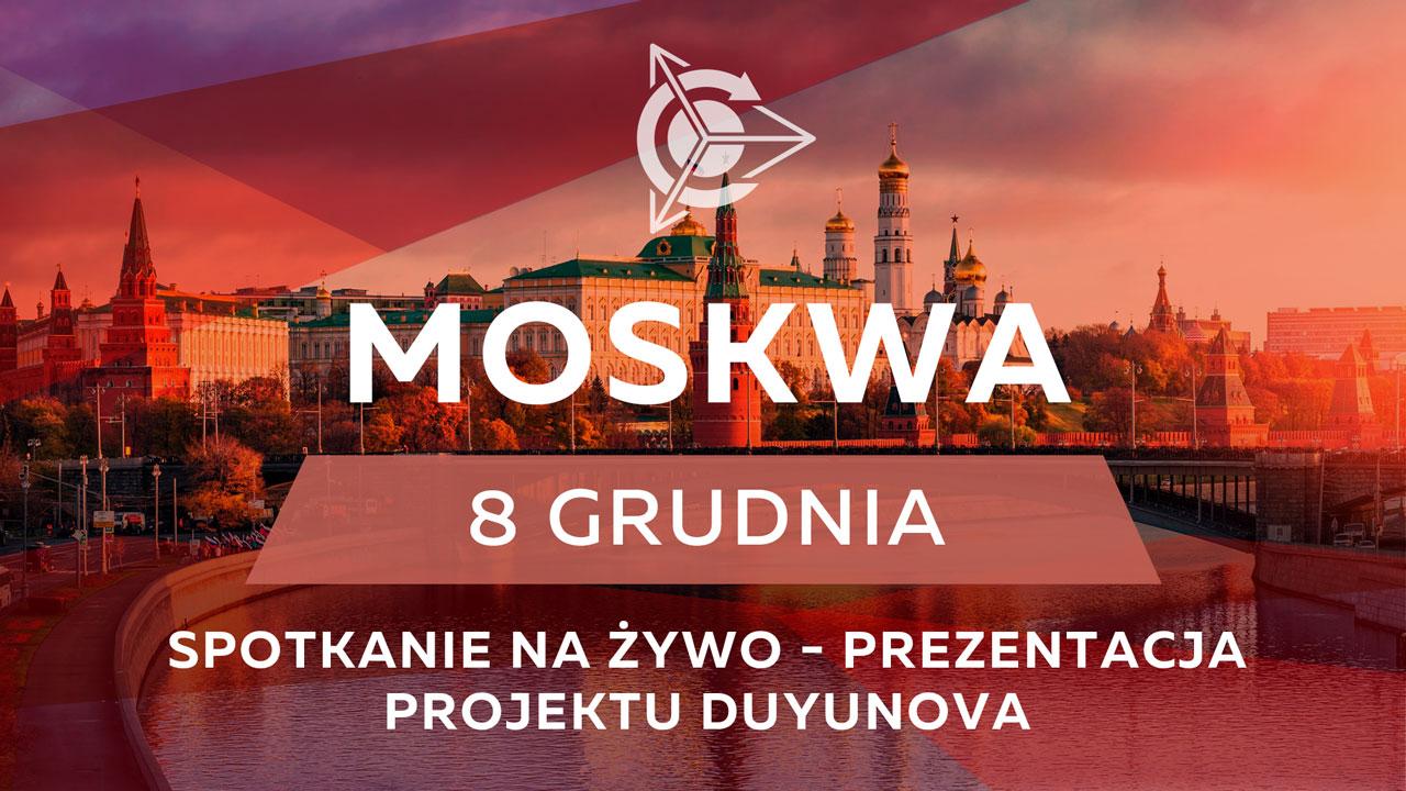 Prezentacja projektu "Silniki Duyunova" w Moskwie w dniu 8 grudnia