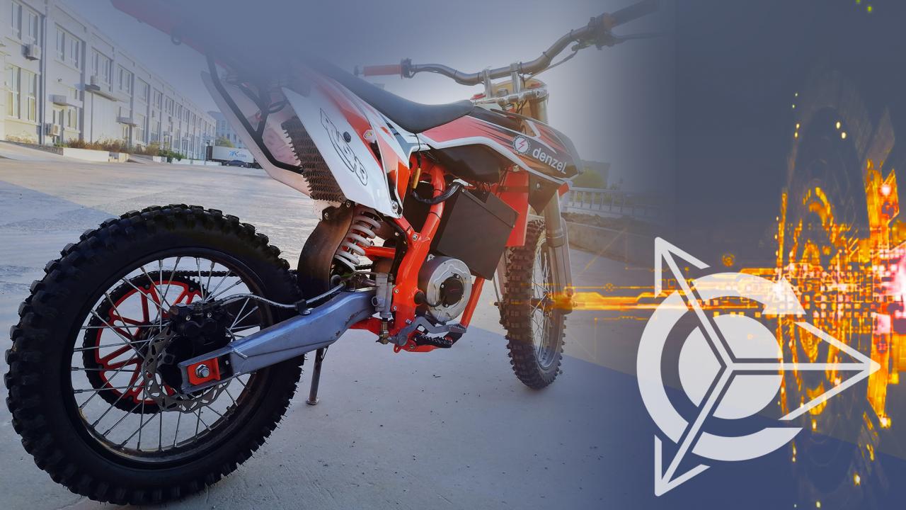 Il motore di Duyunov all’interno del bike elettrico Denzel Tornado