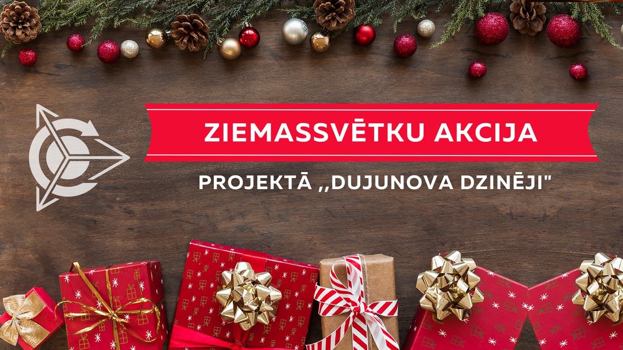 ZIEMASSVĒTKU AKCIJA projektā ,,Dujunova Dzinēji"